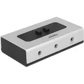DeLOCK – Switch Stereo Jack 3.5 mm 2 port manual bidirectional (87699)