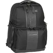 Piquadro Brief Yritysreppu RFID-suoja 42.5 cm Kannettavan tietokoneen taskun syvyys Musta