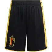 Adidas Belgium 2026 -kotipelishortsit Nuoret - Mens, musta