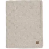 Jollein Viltti 75x100 cm Box Knit/Velvet, Warm Sand