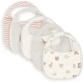 Jollein Bandana Kuolalappu Vedenpitävä 5-pack, Animal Friends