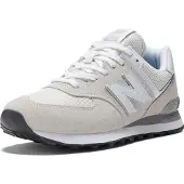 New Balance for man. ML574V3 Trainers 574 beige (40 2E), Leather, Flat, Laces, Casual, Grey