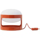Kartell Led pöytävalaisin K28, Keltainen/oranssi, Olohuone/ruokailutila, Synteettinen materiaali, Design