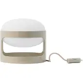 Kartell Led pöytävalaisin K28, Alumiini/harmaa/sinkki, Olohuone/ruokailutila, Synteettinen materiaali, Design