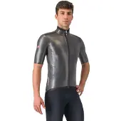 Castelli Gabba R Short Sleeve Jacket Gray Black, Size M