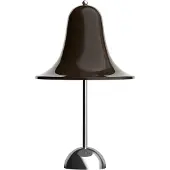 Verpan Led pöytävalaisin Pantop, himmennettävä, Ruskea/ruoste, Olohuone/ruokailutila, Synteettinen materiaali, Design