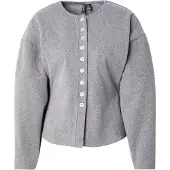 Vero Moda Vmklea Ls O-Neck Cardigan Jrs Ga - Grey - XS