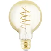 Eglo LED-lamppu G80 Globe 4W/820 245 lumen amber dimmable E27