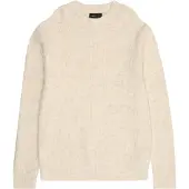 Name it Nlmkleave Ls O-Neck Knit Noos - Cream - 158-164