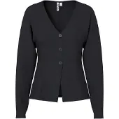 Pieces Pcgunhild Ls Cardigan Jrs D2D - Black - L