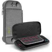 Tech-Protect Slim Pouch Case for Nintendo Switch 2 - Grey - Bag