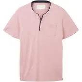 Tom Tailor Paita 'Serafino' marine / vaalea pinkki