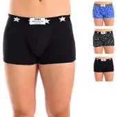 Dim Ad00c6d Vibes Cotton Patterned Boxerit 3 Yksiköt