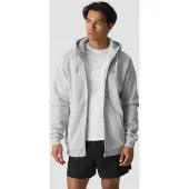 ICANIWILL Everyday Zip Hoodie Light Grey Melange