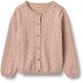 Wheat Knit Cardigan Maia - Pink - 98