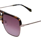 Zadig & Voltaire Aurinkolasit - - SZV321 - Kiiltävä punainen kulta - Unisex - Trendikäs