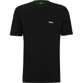 BOSS for man. 50506347 T-shirt V black (L), Casual, Cotton, Short sleeve
