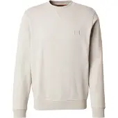 BOSS for man. 50509323 Sweatshirt Applique logo beige (S), Casual, Cotton