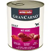 Animonda GranCarno 6x800g GranCarno Original Adult sydän Animonda koiranruoka
