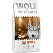 Wolf of Wilderness 2x12kg Adult Oak Woods villisika koiran kuivaruoka
