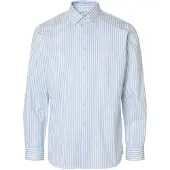 Selected Slmfilip-Performance Slim Ls Shirt Noos - Blue - XXL