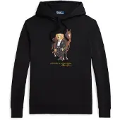 Ralph Lauren for man. 710P08096001 Polo Bear sweatshirt black (XL), Casual, Cotton