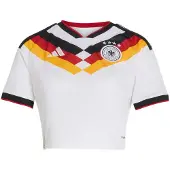 Adidas Germany 26/27 Cropped Replica Koti Naisten Lyhythihainen T-paita