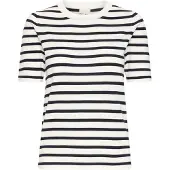 Ichi Ihluls O-Neck Ss - White - L