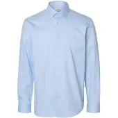 Selected Slhreg-Performance Shirt Ls Noos - Blue - L