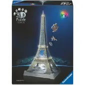 Ravensburger Iconics La Tour Eiffel With Light 216P - Multi/patterned - ONE SIZE