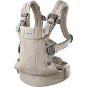 BabyBjörn Kantoreppu - Harmony - Kudottu Meleerattu - Vaalea Bei - - OneSize - Kantoreput