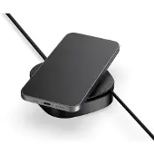 Unisynk 80W 2-in-1 kannettavan tietokoneen ja Qi2 langaton latausalusta, musta