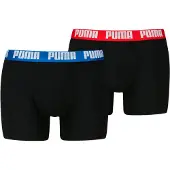 Puma Men Everyday Basic Boxers 2P - Black - M