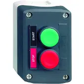 Schneider ELECTRIC PAINIKEKOTELO TUMMAN HARMAA, PAINIKKEET"START-STOP" (XALD211H29)