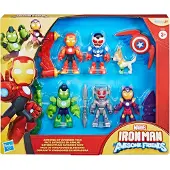 Hasbro Iron Man Friends Ja Hänen Mahtava Toimintafiguurinsa