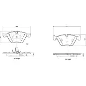 Brembo Jarrupalasarja (4kpl), levyjarru P 06 060X