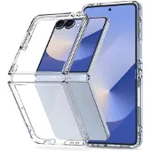 Tech-Protect Samsung Galaxy Z Flip7 Flexair Hybridikotelo - Läpinäkyvä