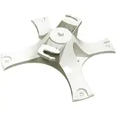 HP Aruba Flat Surface Wall/Ceiling White Basic Flat Surface Mount Kit (AP-220-MNT-W1W) (JW047A)