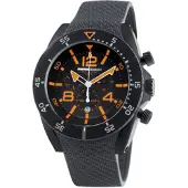 Momo Design Dive Master PVD Chrono Svart/Orange 48mm