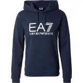 EA7 for man. 7M001413_AF22266 Core Identity sweatshirt navy blue (XL), Black, Casual, Sport, Cotton, Sportswear, Multisport, Short sleeve