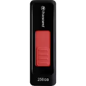 Transcend JetFlash 760, 256 GB, USB A-tyyppi, 3.2 Gen 1 (3.1 Gen 1), Liuku, 12 g, Musta, Punainen (TS256GJF760)