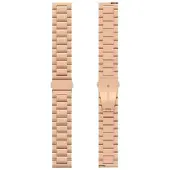 CaseOnline Kellon ranneke ruostumatonta terästä Garmin VivoActive 5 - Ruusu