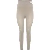 MOROTAI Urheiluhousut 'Naikan' beige / valkoinen