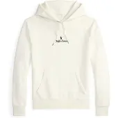 Ralph Lauren Logo Double-Knit Hoodie - Cream - XXL