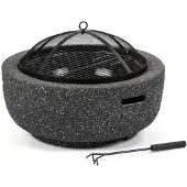 Fieldmann FZG 1030G Fireplace, pilkas