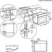 Electrolux MealAssist 800 LVL8E09Z integroitava yhdistelmäuuni – musta