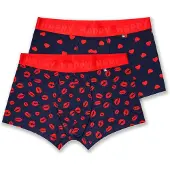 Happy socks 2-Pack Love Short Boxers Gift Set - Navy - XL