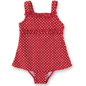 Playshoes Uimapuku punainen / valkoinen