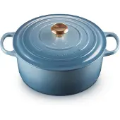 Le Creuset - Signature Valurautapata Pyöreä 28 cm 6,7 L Chambray