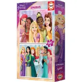 Educa 2X100 Disney Princess - Multi/patterned - ONE SIZE